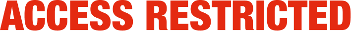access restricted